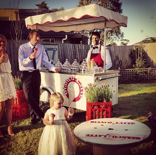 Ice Cream Cart Wedding Food Trucks & Carts In Victoria